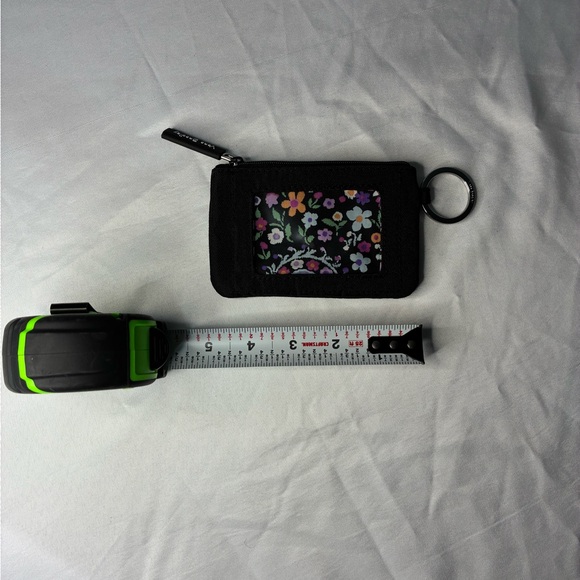 Vera Bradley Black Keychain ID Holder - Picture 4 of 7